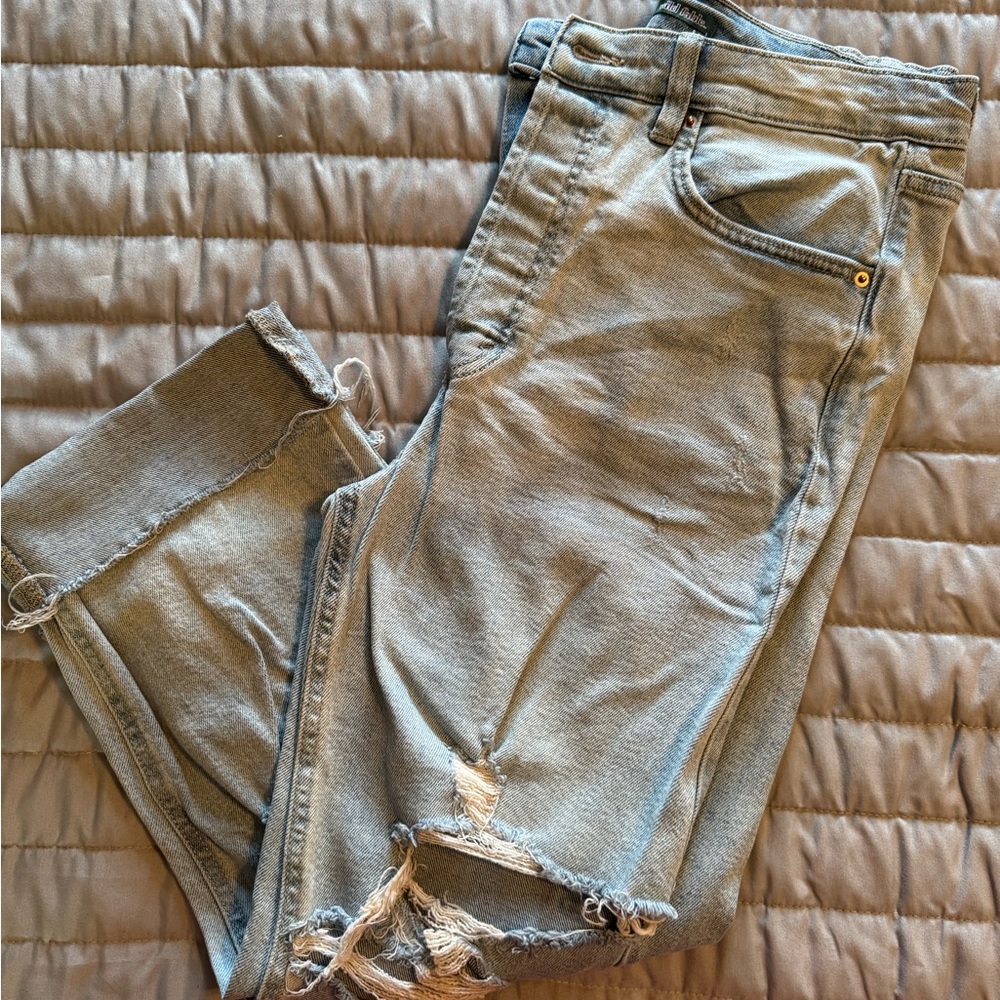 wild fable Light Blue Distressed Jeans